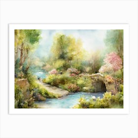 Watercolour Painting 1 Art Print