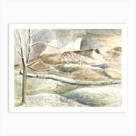 Moonrise Over Cleeve Hill (1945), Paul Nash Art Print