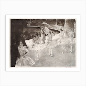 Le Ballet; Julius Mendes Art Print
