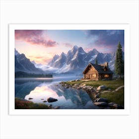 Mountain Reverie Art Print