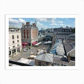 View of Covent Garden London  Art Print