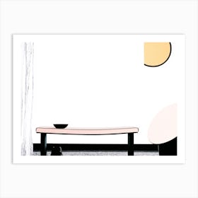 Table And A Chair Art Print