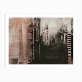 Abstract Cityscape 14 Art Print