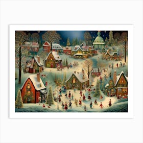 Village 8 Art Print