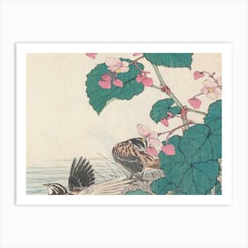 Birds In Bloom Art Print