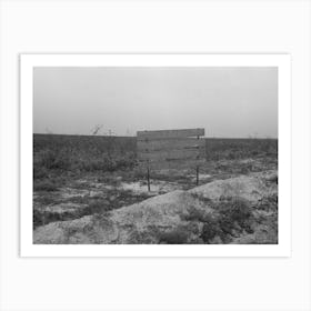 Untitled Photo, Possibly Related To Sign Advertising Land For Farm Purposes, Pine Area, New Jersey By Russell Lee Art Print