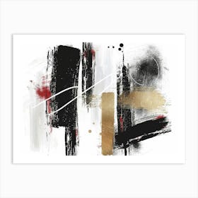 Abstract Painting 1660 Art Print