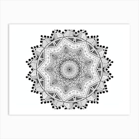 Mandala Art Print