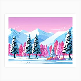 Winter Landscape 9 Art Print