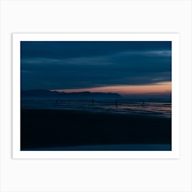 Coastal Blue Hour Art Print