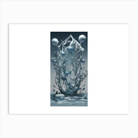 Ice Sculpture Art Print