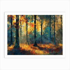 Autumn Forest 3 Art Print