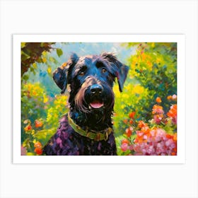 Patterdale Terrier Art Print