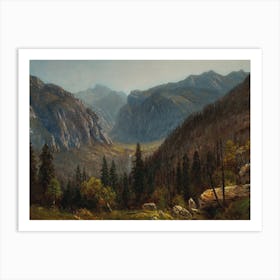 The American Rockies, Albert Bierstadt Art Print