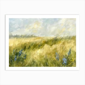 Field Of Wildflowers Art Print