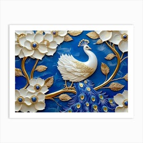 Peacock 23 Art Print