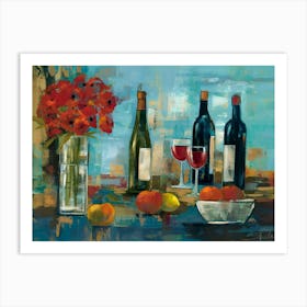 Red Wine Art Print