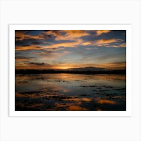 Sunrise In The Meadowlands 2, Portugal Art Print