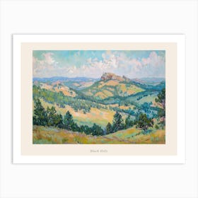 Western Landscapes Black Hills South Dakota 2 Poster Art Print