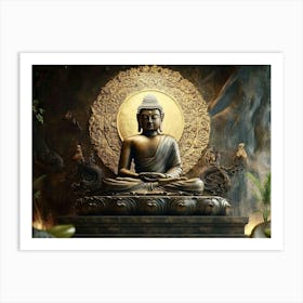 Buddha 19 Art Print