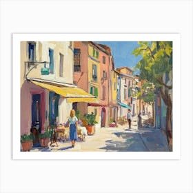 Street In Mallorca 3 Art Print