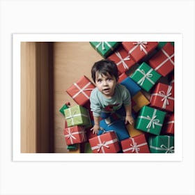 Christmas Presents Art Print