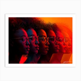 Solar Sisters - Lunar Beauty Art Print