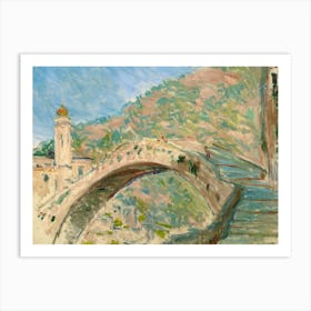 Claude Monet'S Bridge Art Print