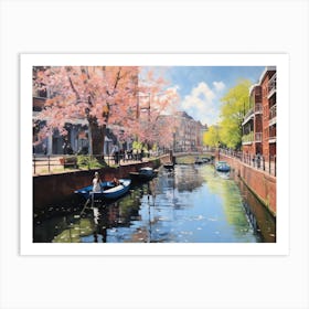 Birmingham Canal Watercolour Art Print