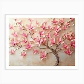 Magnolia Tree Art Print