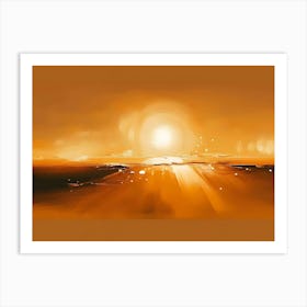 Sunset 4 Art Print