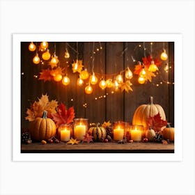 Autumn Decor Art Print