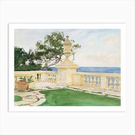 Terrace, Vizcaya (1917), John Singer Sargent Art Print