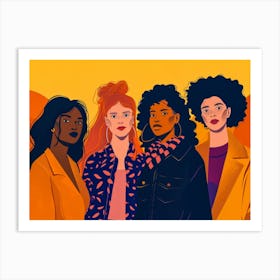 Afro-American Women Art Print