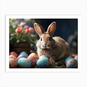 Easter Bunny 6 Art Print