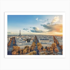 Paris Panorama Art Print