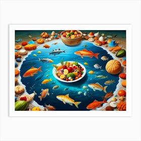 Fish In The Sea Art Print