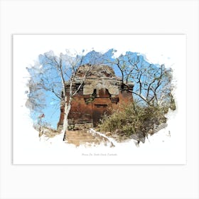 Phnom Da, South Coast, Cambodia Art Print