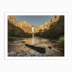 Waterfall Canyon Adventure Art Print