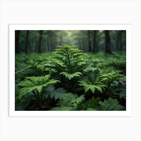 fern leaf 4 Art Print