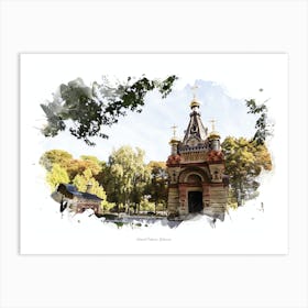 Homel Palace, Belarus Art Print