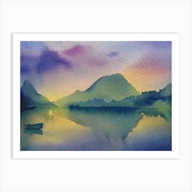 Evening Reflections Art Print