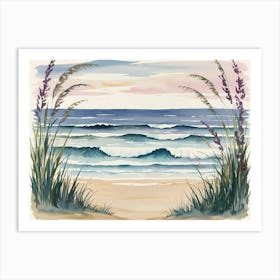 Sea Oats Art Print