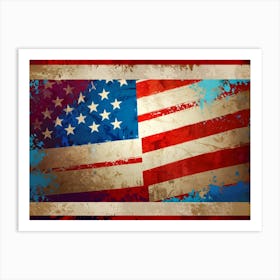 American Flag 7 Art Print