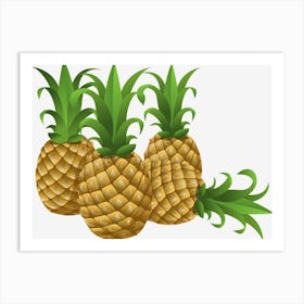 Pineapple Art Print