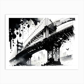 Brooklyn Bridge Art Print