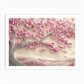 Cherry Blossom Tree 14 Art Print