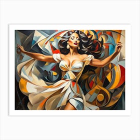 Latin Dancer Art Print