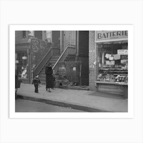 Untitled Photo, Possibly Related To Mothers Talking Together And Child Playing In The Gutter, 139th Street Just Art Print