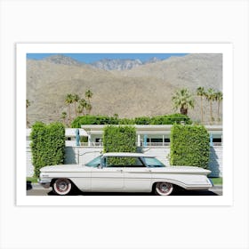 Palm Springs Ride on Film Art Print
